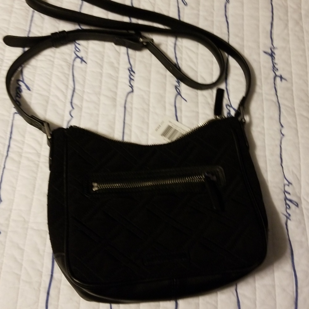 Black mini Vivian crossbody